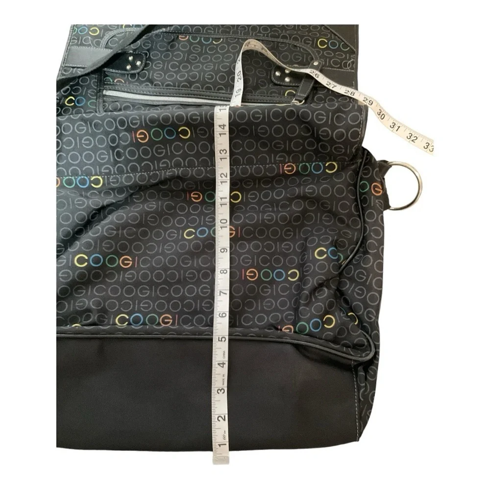 Coogi Allover Signature Print Laptop Bag